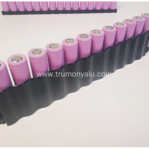 Aluminum snake cooling channel tube for battery